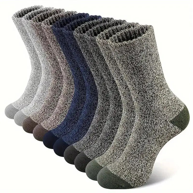 Calcetines Térmicos Pack 5 Pares Senderismo Invierno Outdoor Unisex