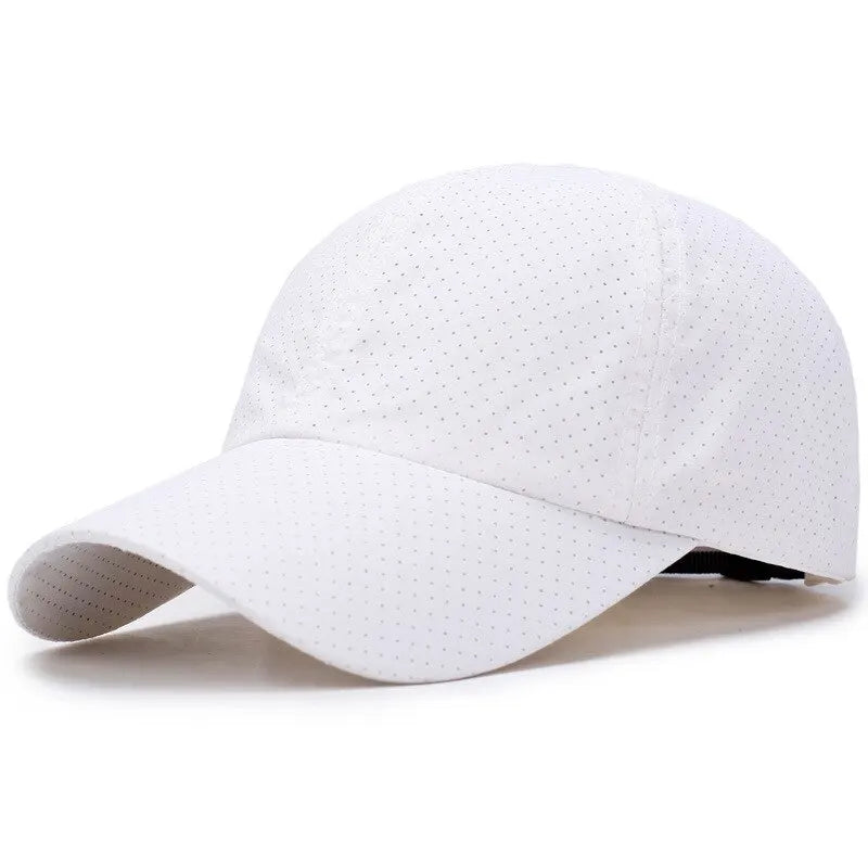 Gorra Baseball Mesh Unisex Protección Solar Ajustable Casual Urbana