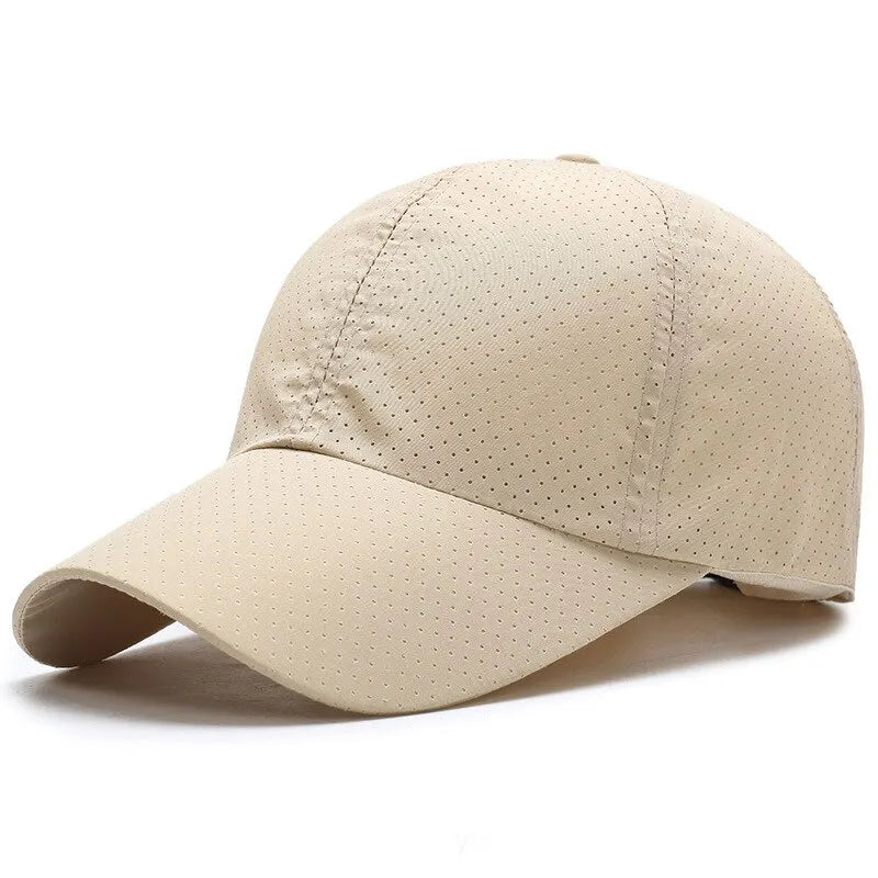 Gorra Baseball Mesh Unisex Protección Solar Ajustable Casual Urbana