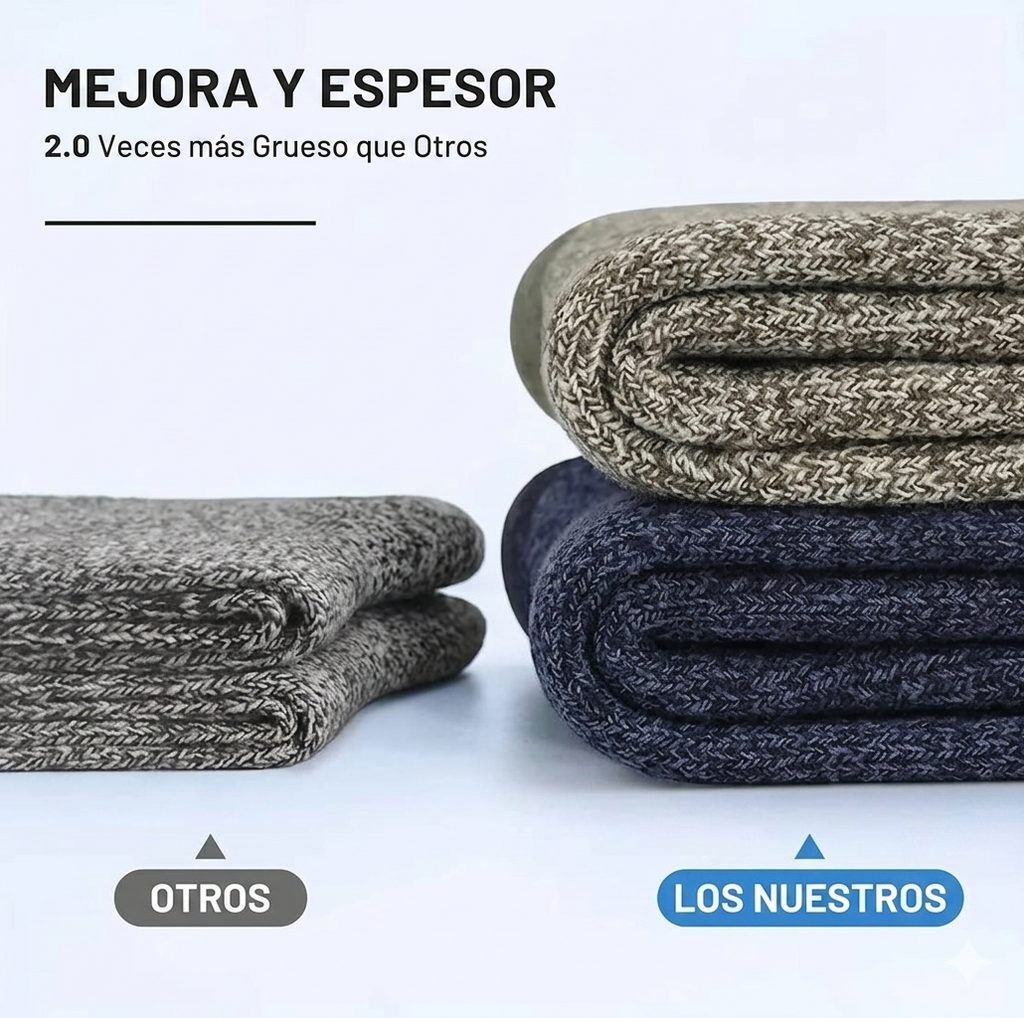 Calcetines Térmicos Pack 5 Pares Senderismo Invierno Outdoor Unisex