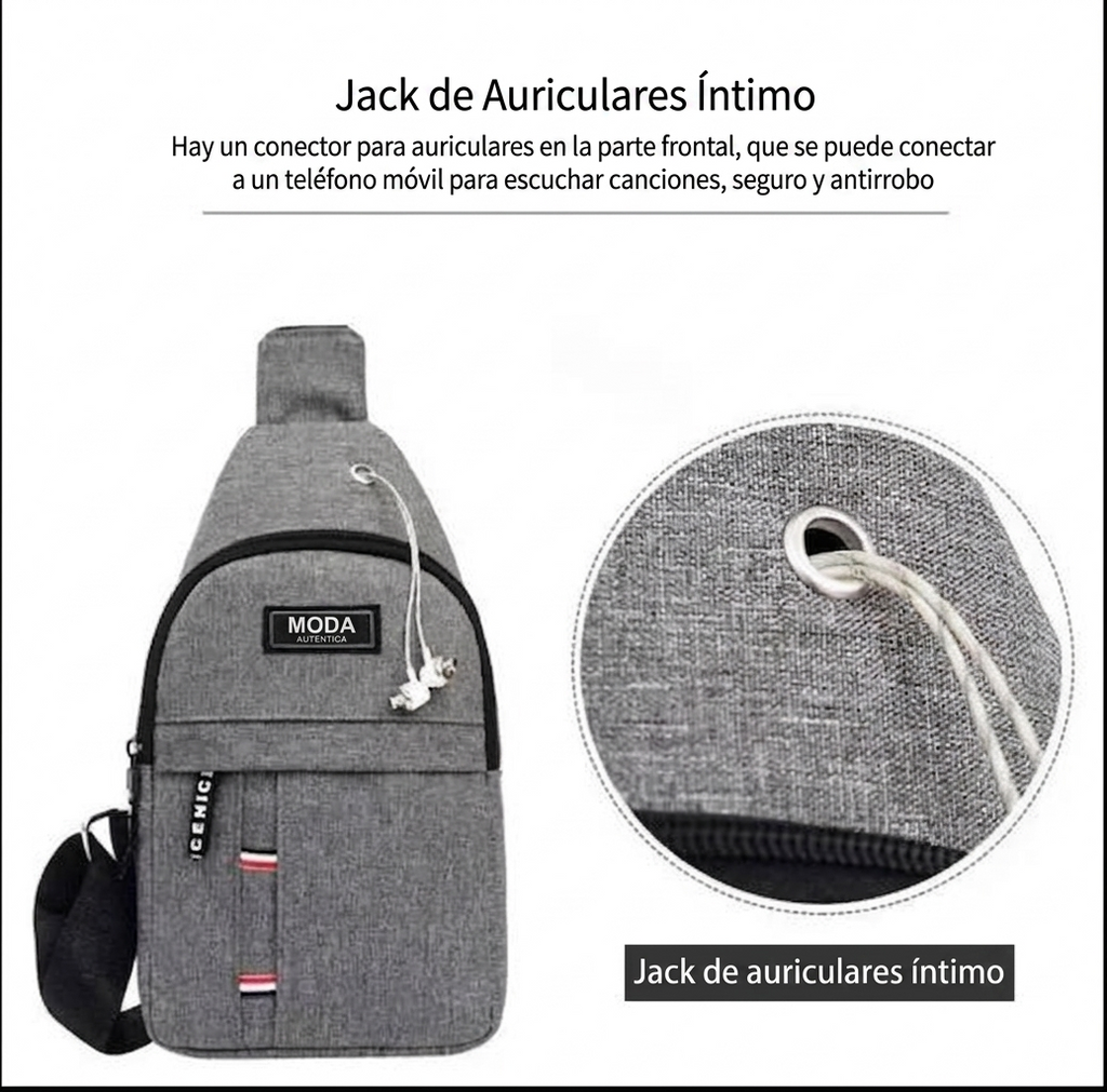 Riñonera Impermeable Hombre Mujer Cinturón Bolsa Urbana Deportiva