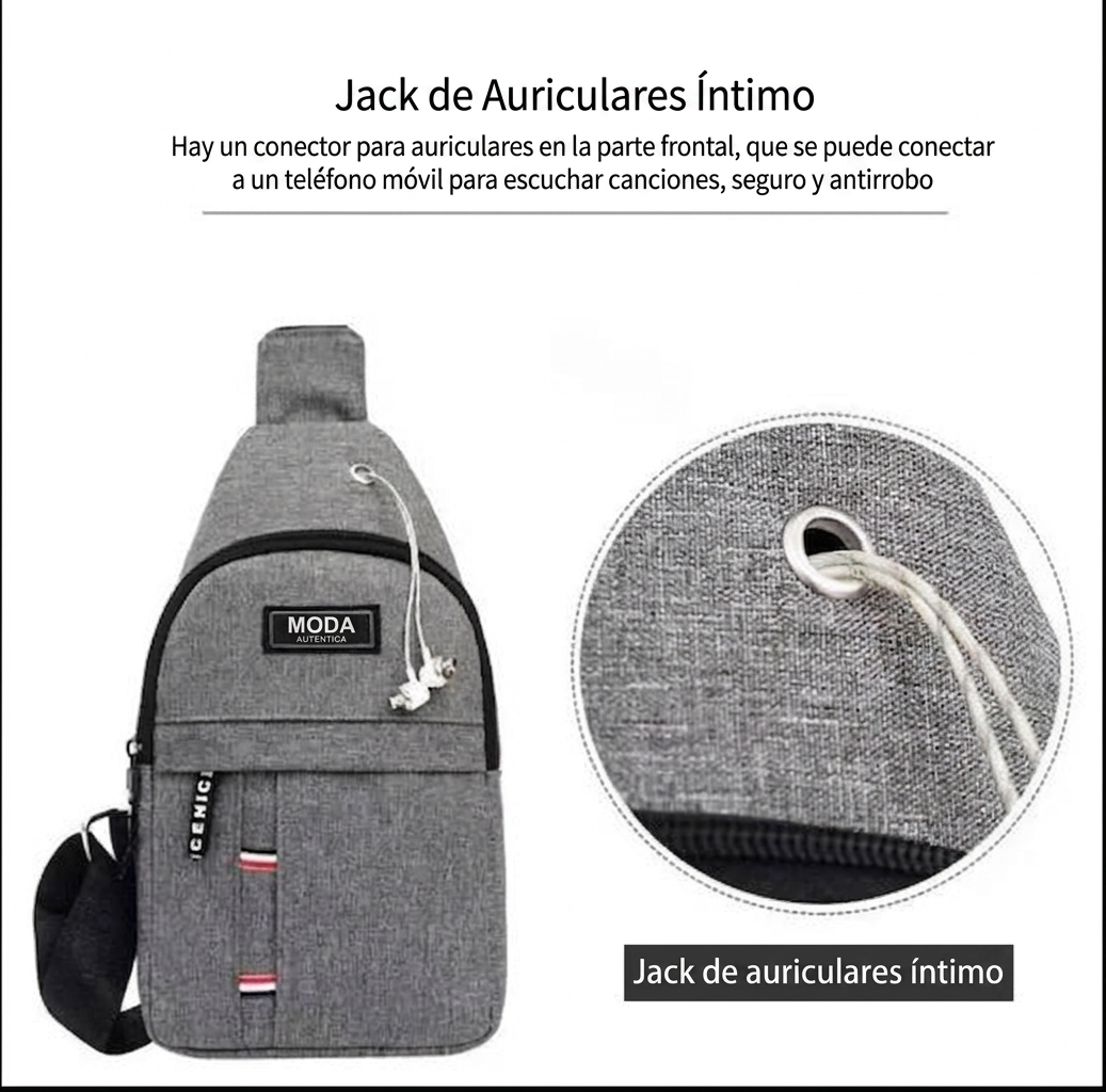 Riñonera Impermeable Hombre Mujer Cinturón Bolsa Urbana Deportiva
