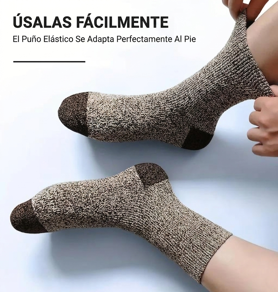 Calcetines Térmicos Pack 5 Pares Senderismo Invierno Outdoor Unisex