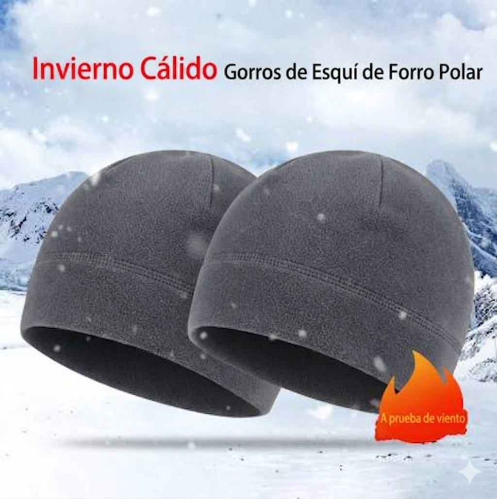 Gorro Beanie Térmico Unisex Invierno Urbano Minimalista